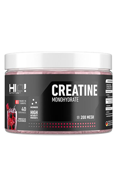HIQ Creatine 240g HIBISCUS FLAVORED